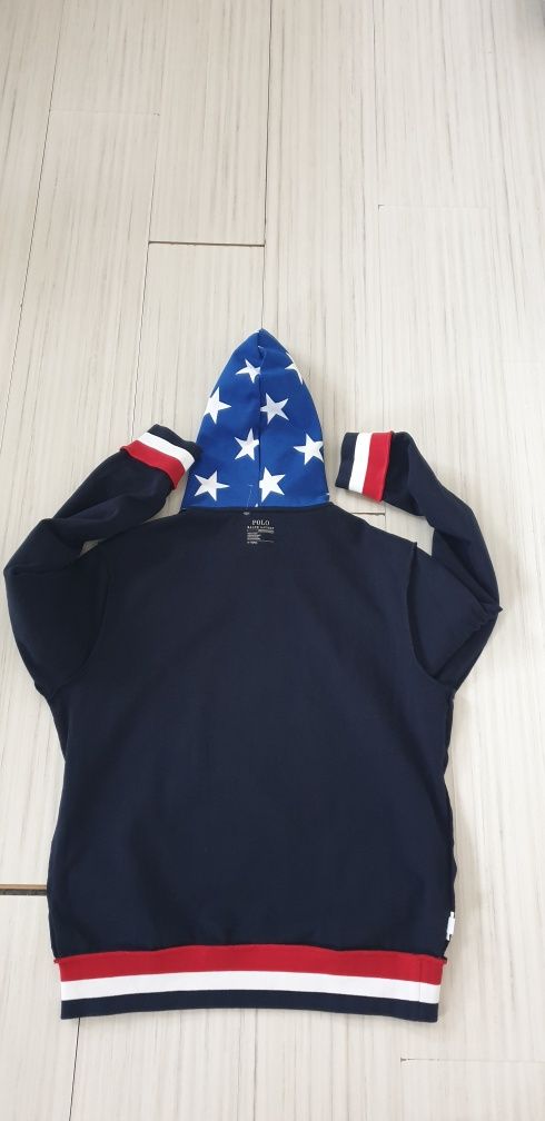 POLO Ralph Lauren USA Tech Performance  M НОВО! ОРИГИНАЛ! Мъжки Суичер