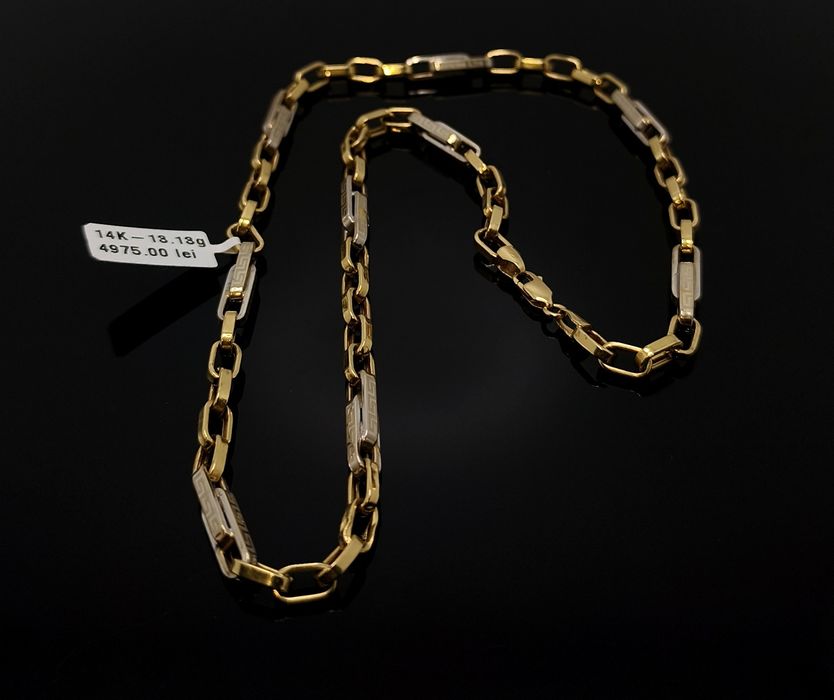 Bijuteria Royal lant din aur 14k 13.13 gr