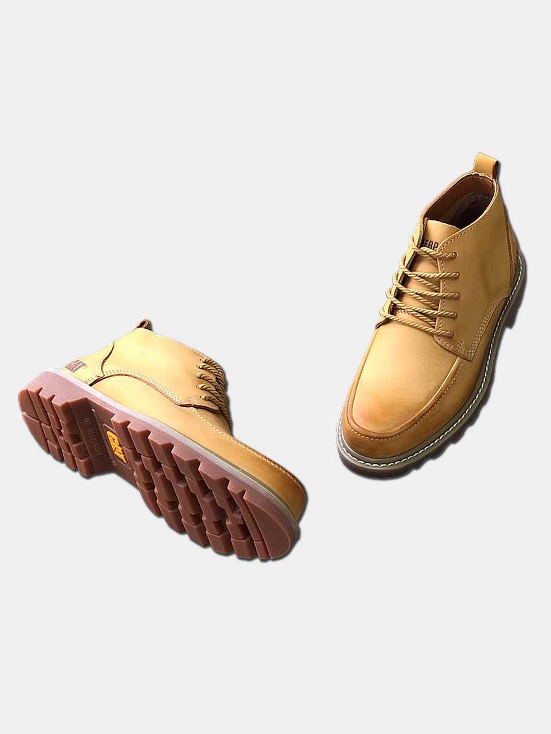 Мужские кожаные туфли-ботинки Caterpillar Chukka [41-44]