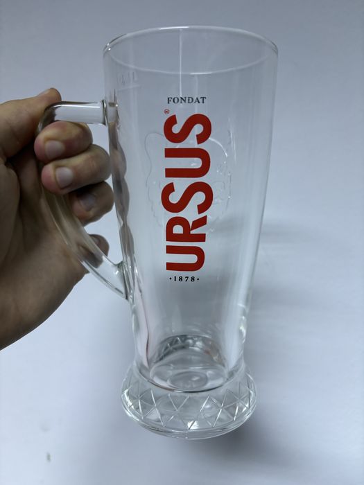 Halbe Ursus din sticlă - perfecte pentru colecție sau uz zilni