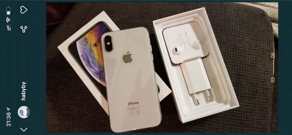 IPhone XS 64 gb.(silver).