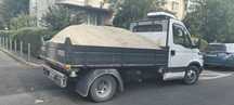 Transport agregate balastiera, nisip, pietrs