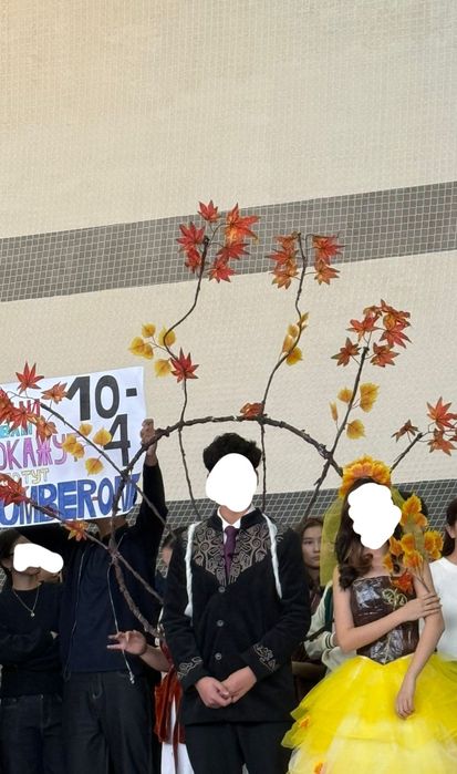 Күзгі балл көйлек и макет