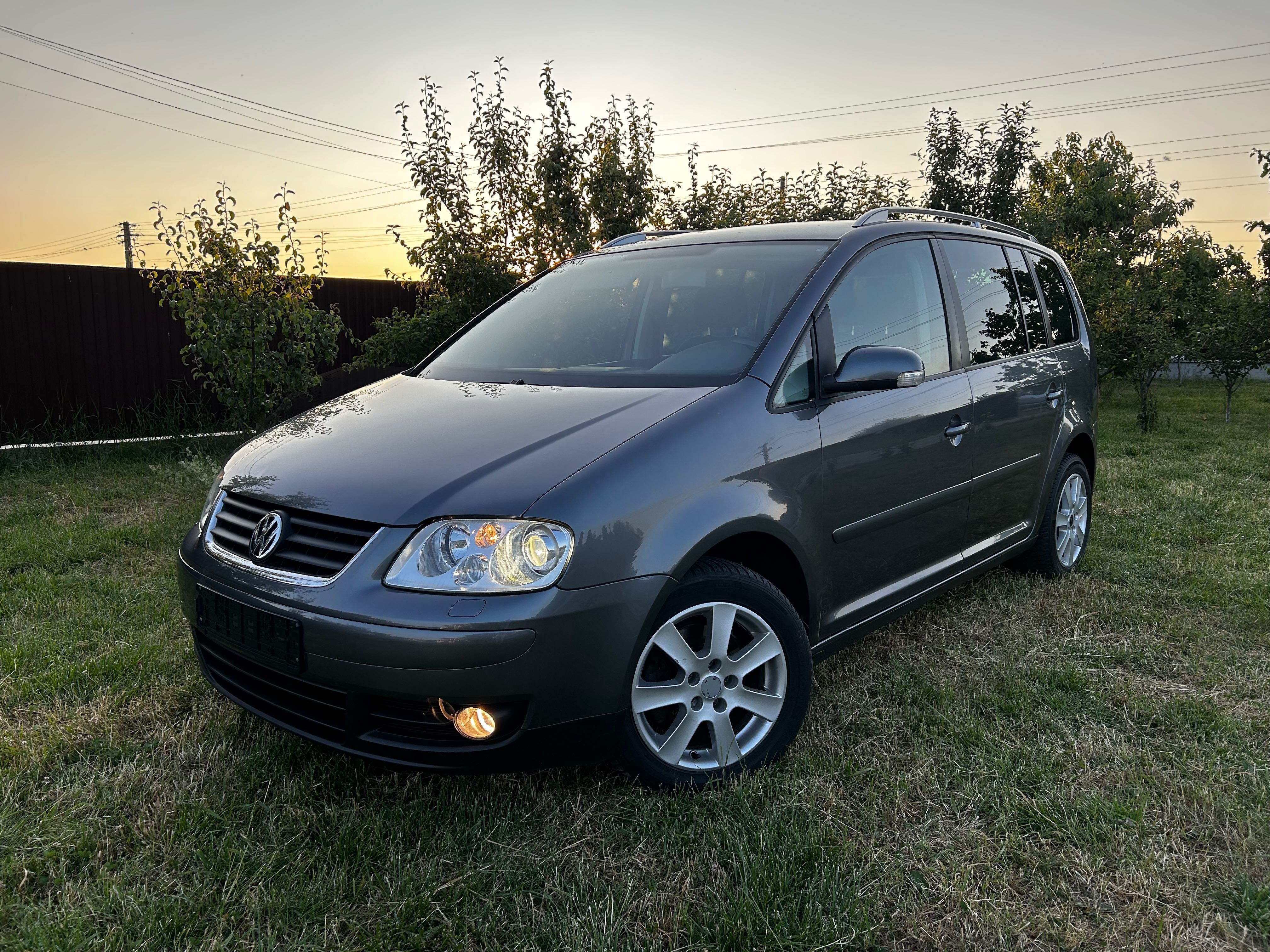 VW Touran 2.0 TDI/ 140 CP> BKD> An Fabr 2006>7 Locuri>Import Germania