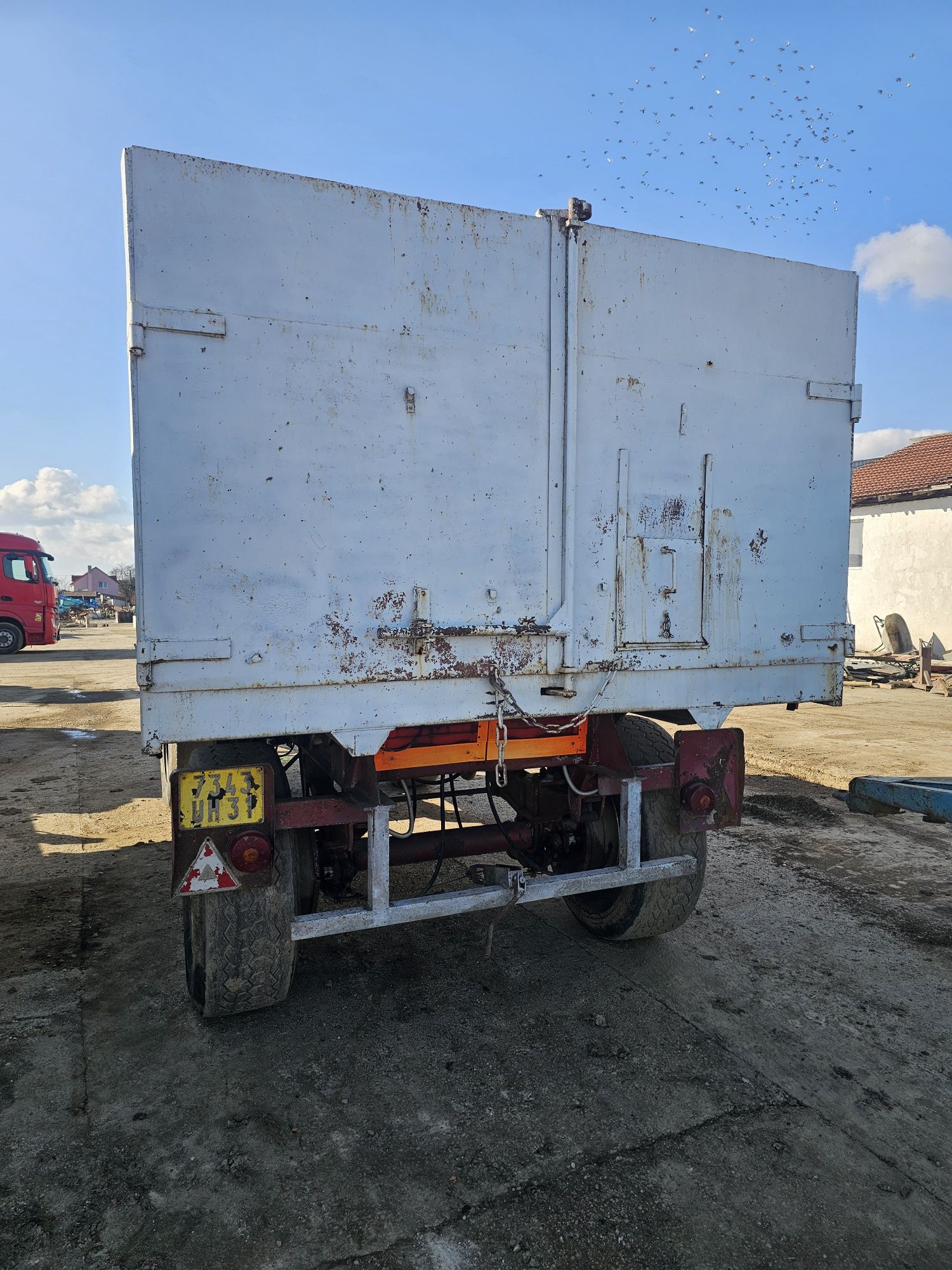 remorca vidanja met plug disc freza