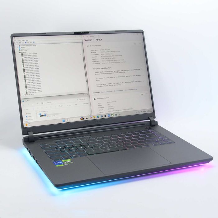 ASUS Rog Strix, RTX 5050, i7-14650HX, 1 Tb SSD/16 Gb RAM - OBIECT NOU