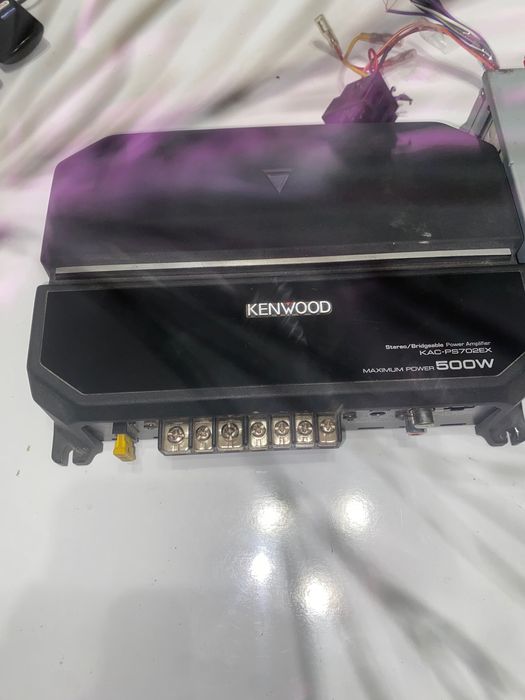 Усилвател за кола, радио за кола, говорител 12”