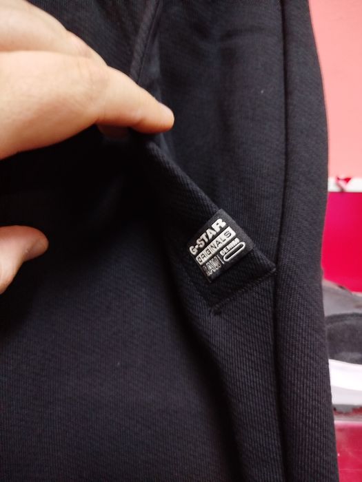 Оригинално долнище G-Star Raw Essential Loose XS , S ново мъжко черно