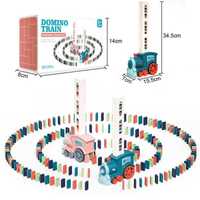Trenulet electric cu piese Domino, Eliberare automata a pieselor