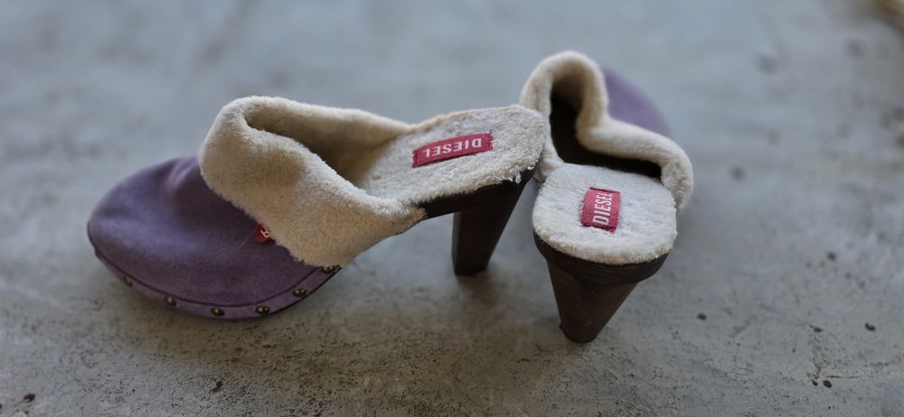 Saboți piele Diesel mărimea 39