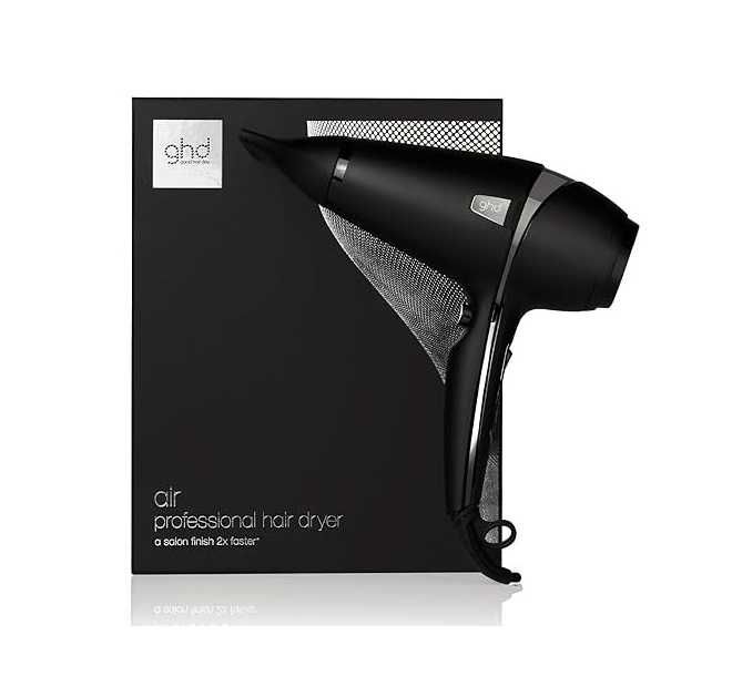 Професионален сешоар за коса GHD Air 2100W , черен, 3м., концентратор