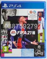 Перфектен диск играта FIFA 21 PS4 Playstation 4 ФИФА 2021 Плейстейшън