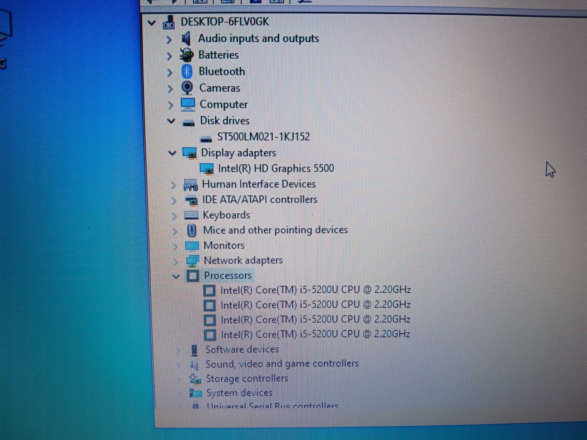 Laptop Dell latitude 3550 i5