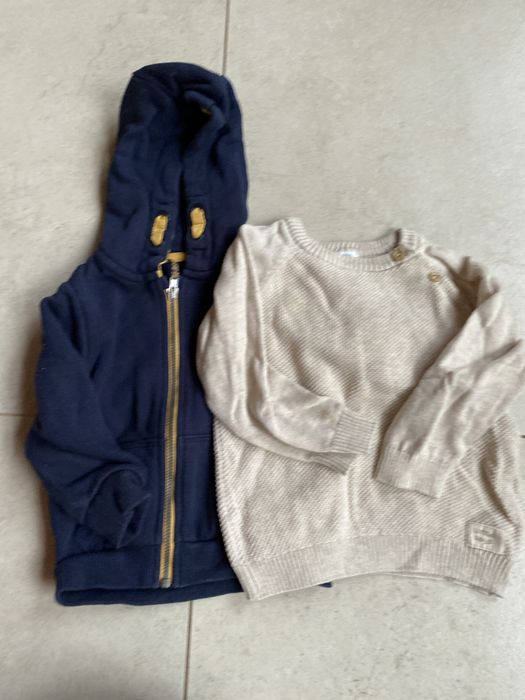 Lot bluzite 6-9luni baieti
