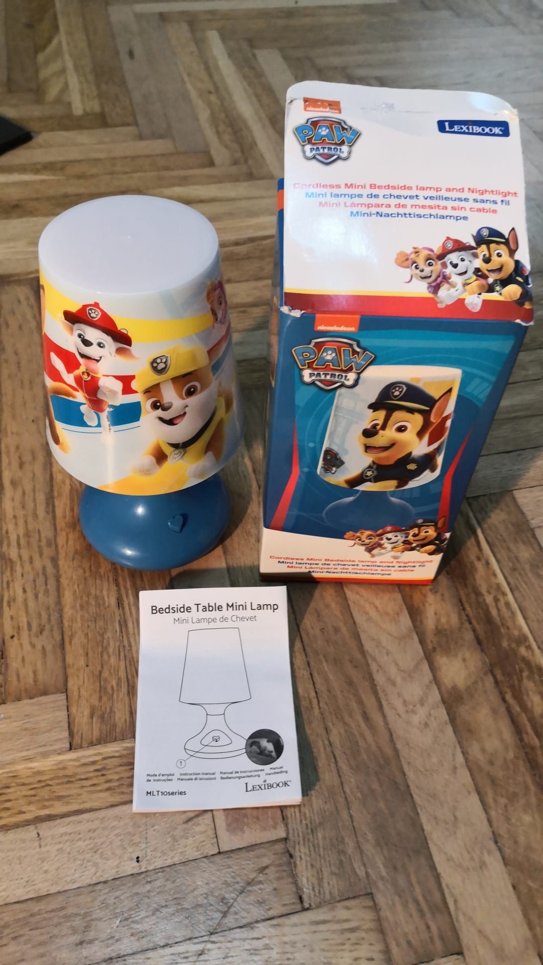 Lexibook Lampa pt noptieră Paw Patrol