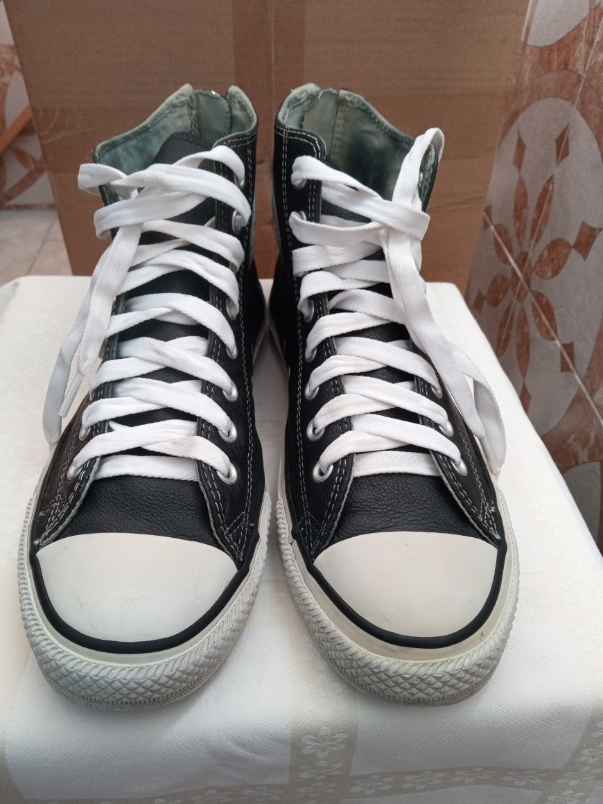 Converse Chuck Taylor All Star piele naturală mărimea 41,5