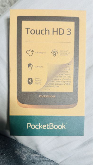 Електронен четец Pocketbook Touch HD 3 с подсветка