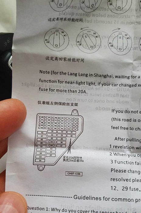 Volkswagen Bloc lumini cu senzor -Golf 4 - MK4 . OEM -3BD941531A