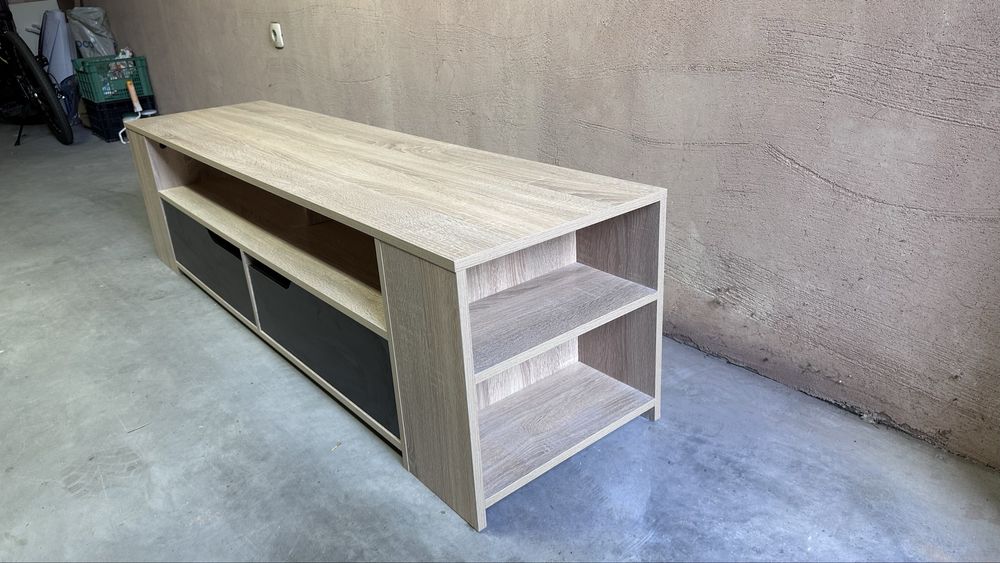 ТВ шкаф “Модесто”  и секция “Алан” на мебели Виденов.