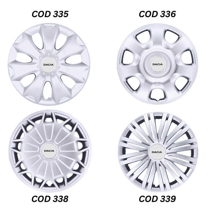 Capace roti R15 Dacia diverse modele, pentru jante de tabla