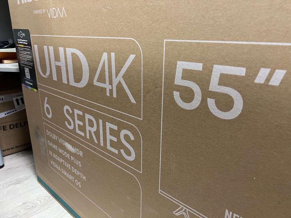 Телевизор HISENSE 55A6K 4K Ultra HD