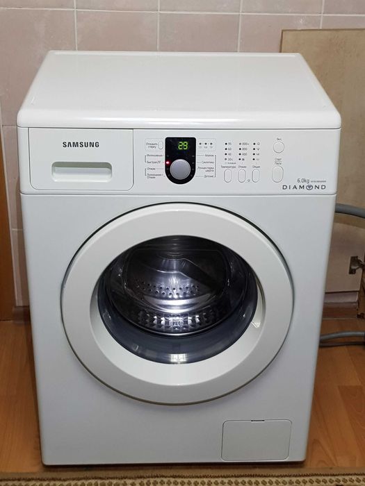 Стиральная машина Samsung 6кг загрузка узкая 45см  Доставка