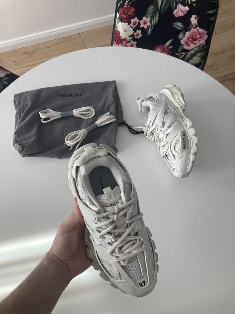 Adidasi / Sneakers Balenciaga Track Alb