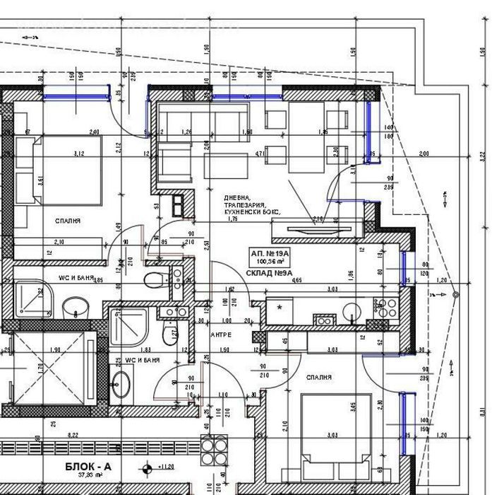 Продава се Тристаен апартамент в Поморие - 126 кв.м за 1497 €/кв.м - Снимка #1