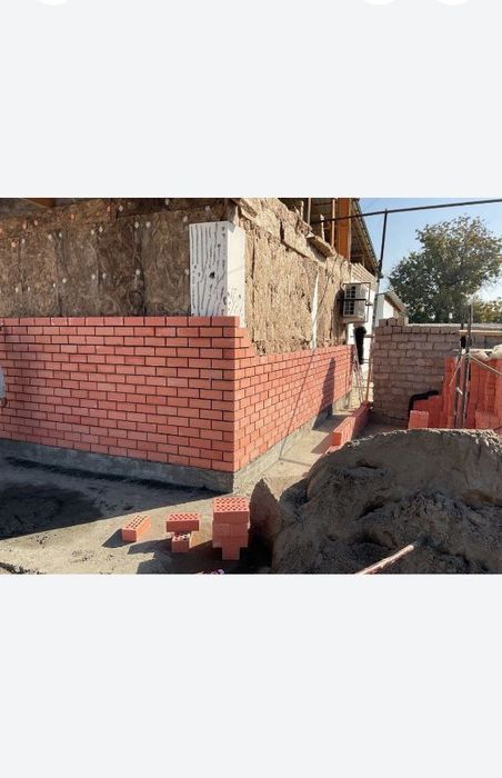 gʻisht kirpich shlaka gaza blok teramiz balkon remont uy kuramiz