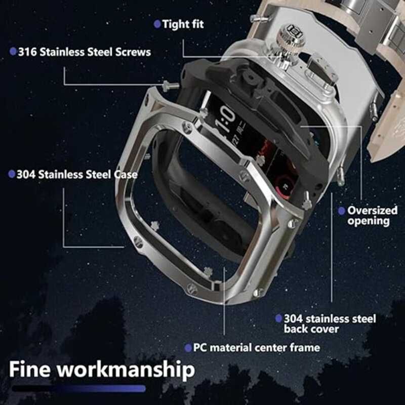 Husa antisoc full 360 waterproof APPLE Watch 7 8 9 45mm Ultra 49mm