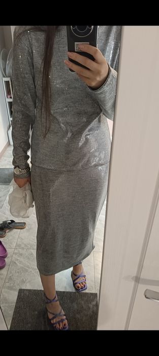 Костюм Zarina юбка+кофта размер S