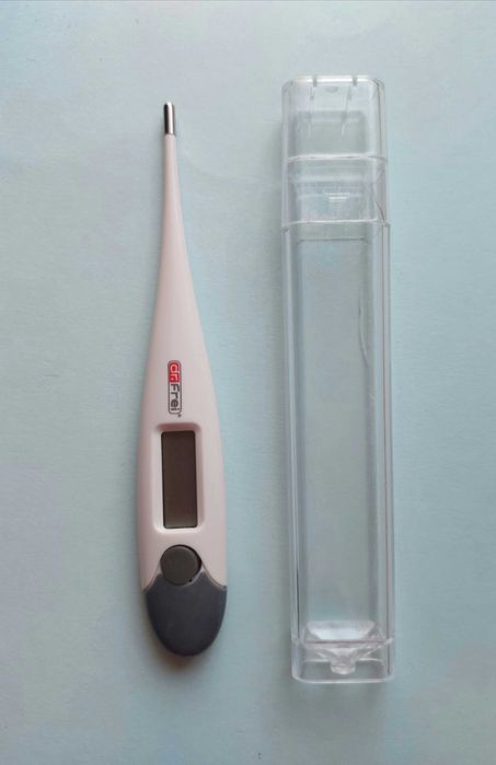 Термометър Дигитален Dr. Frei T-10 За тяло/ °C/ Бял