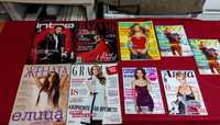Списания Glamour, Intro, Cosmopolitan, Joy, Bazaar, Жената