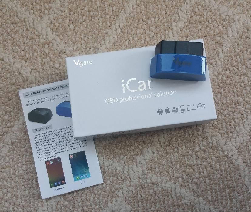 Diagnoza originala Vgate iCar 3 WiFi OBDII OBD2 ELM327 Android iOS PC