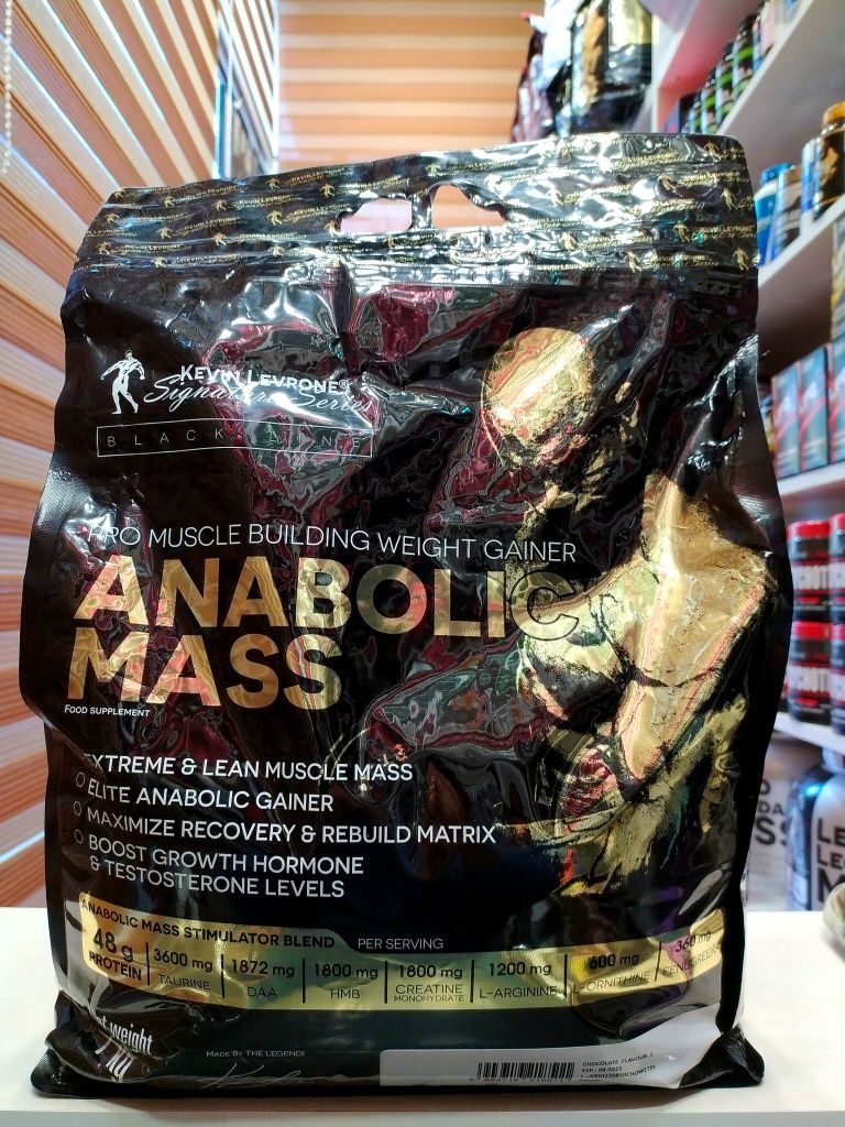 Gainer Anabolic Mass от Kevin Levrone 7кг гейнер.