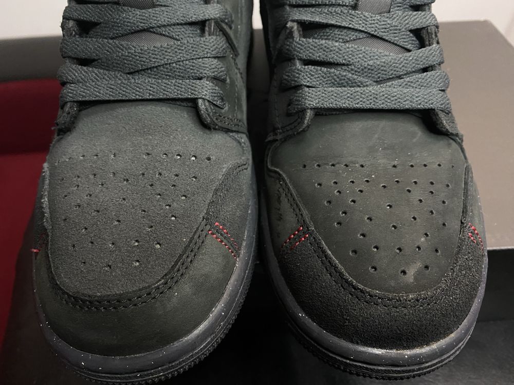 Air Jordan 1 Low Craft - Dark Smoke Grey - 40.5 - Като Нови