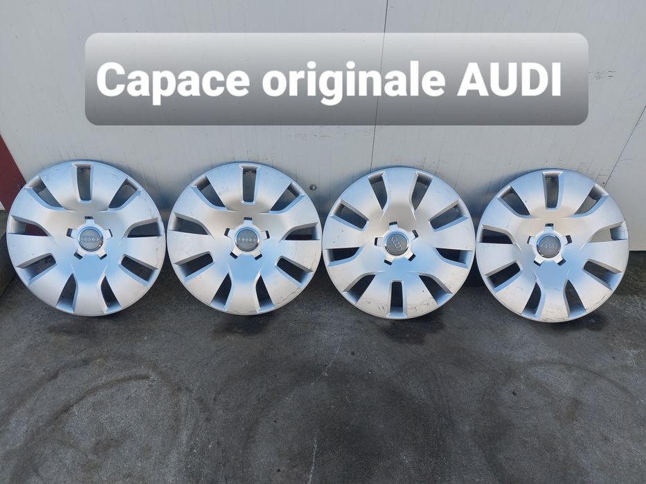100 lei setul! Capace jante tabla r16 originale Audi
