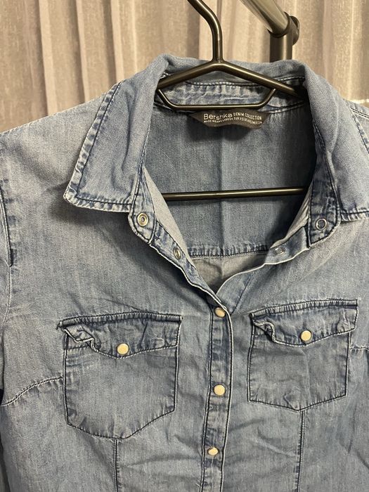 Дънкова риза Bershka