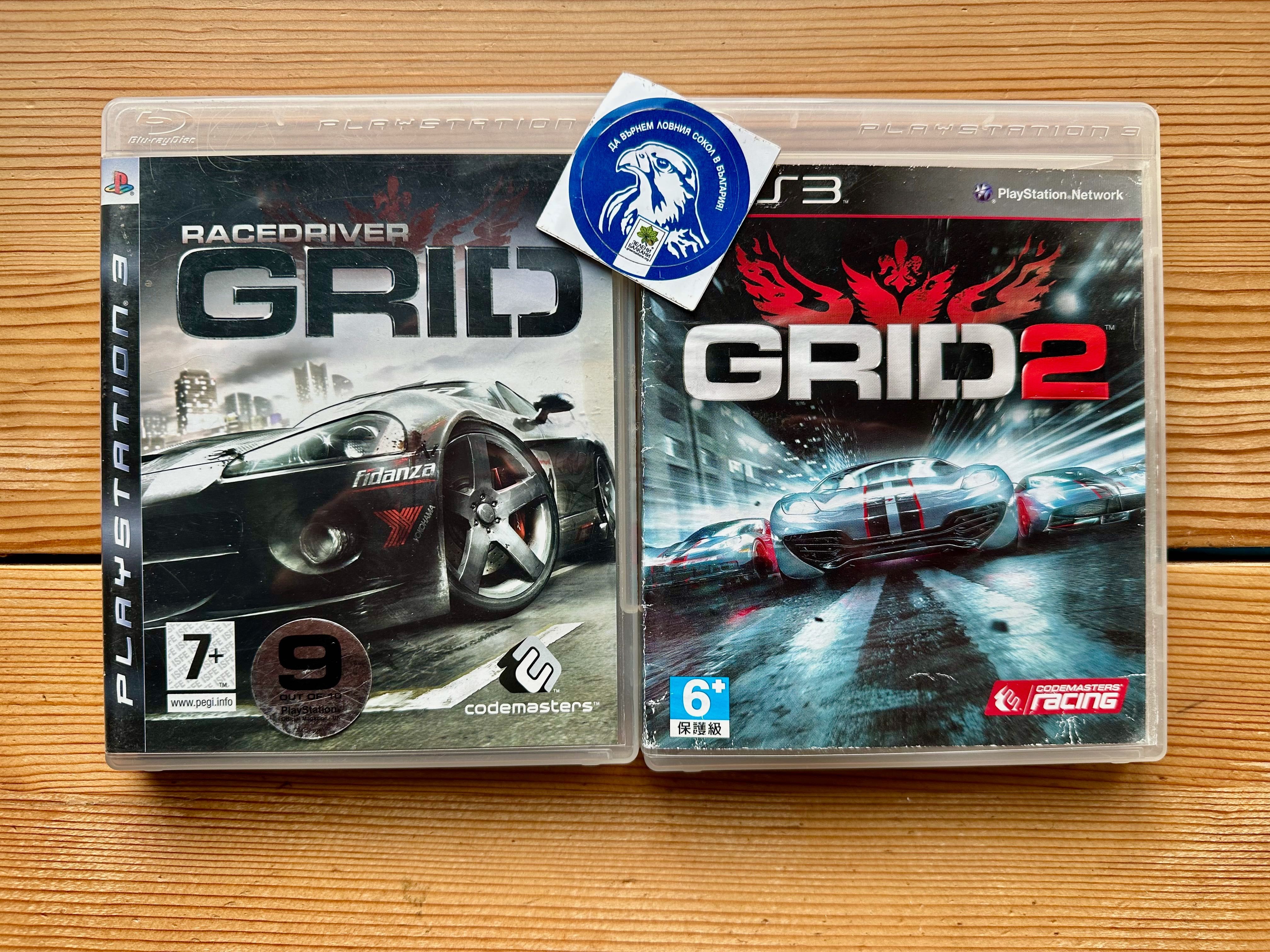 Race Driver Grid 1 + 2 PlayStation 3 PS3 ПС3