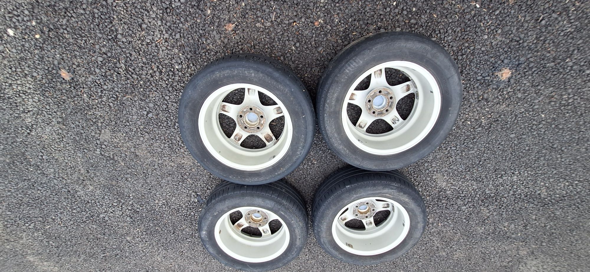 Set jante aliaj cu anvelope vara Michelin 195/65/R15