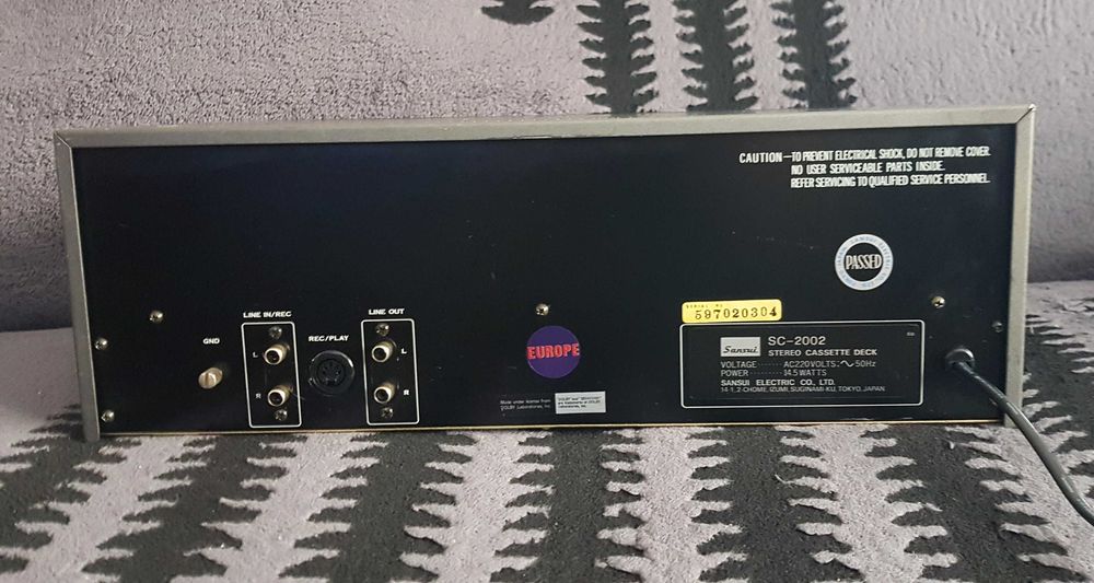 deck vintage Sansui SC-2002 *1977