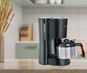 Severin, 1000 W, 1.25 L, черен - Филтър кафе машина