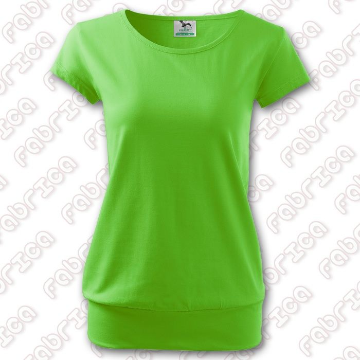 Tricou de dama model City, bumbac 100% culori diferite