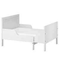 Детская кровать IKEA Сундвик 80х200 см, трансформер, белый
