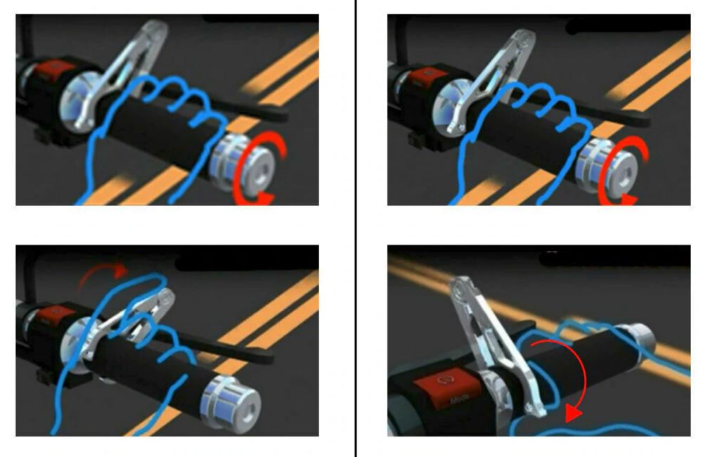 NOU ! Cruise control ALUMINIU pilot automat acceleratie moto scuter at