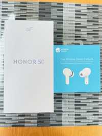 Huawei honor 50 5g + безцични слушалки honor