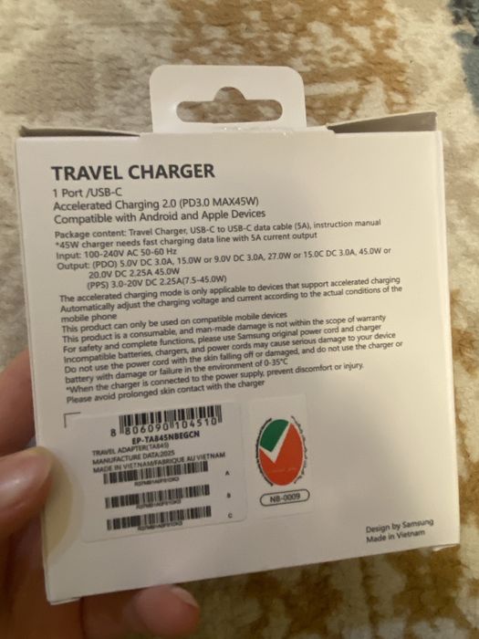 Зарядка самсунг