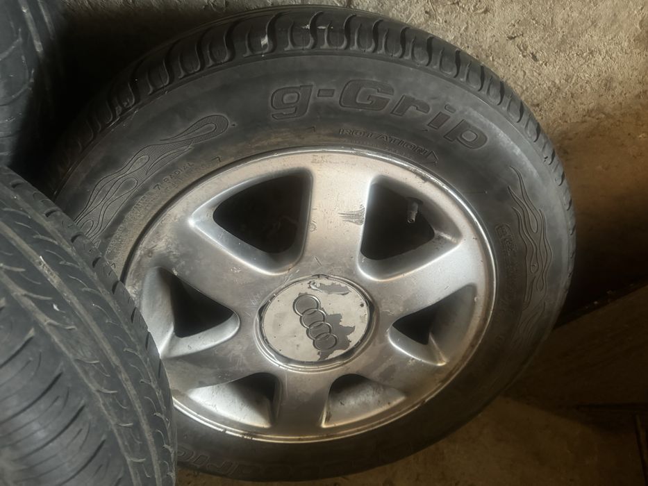 Алуминиеви джанти 5х100 + гуми 195/65/R15