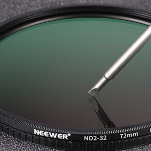 Neewer. 72 mm ND филтър. ND2-ND32 (1–5 стъпки). обектив за камера