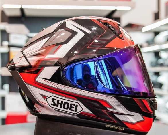 Shoei X-SPR Pro Escalate TC-01 E2206 + Iridum Visor (размер S)